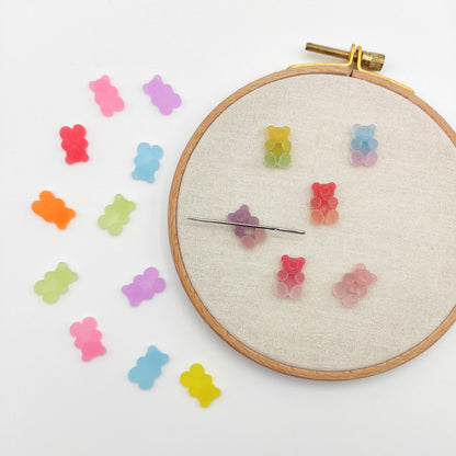Sour gammy bear small needle minder: 6 / Gradient Color