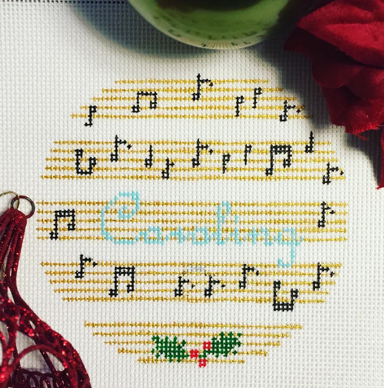 Plum Christmas - Caroling Canvas