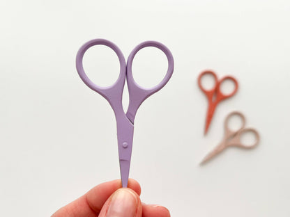 Small needlecraft scissors, tiny embroidery scissors: Rosewood