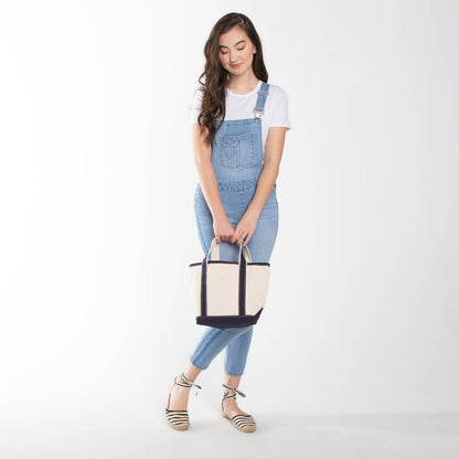 Handy Open Top Tote: Black