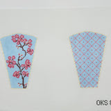 Cherry Blossom Scissor Case Canvas