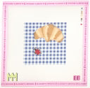 Croissant & Lady Bug Coaster Canvas