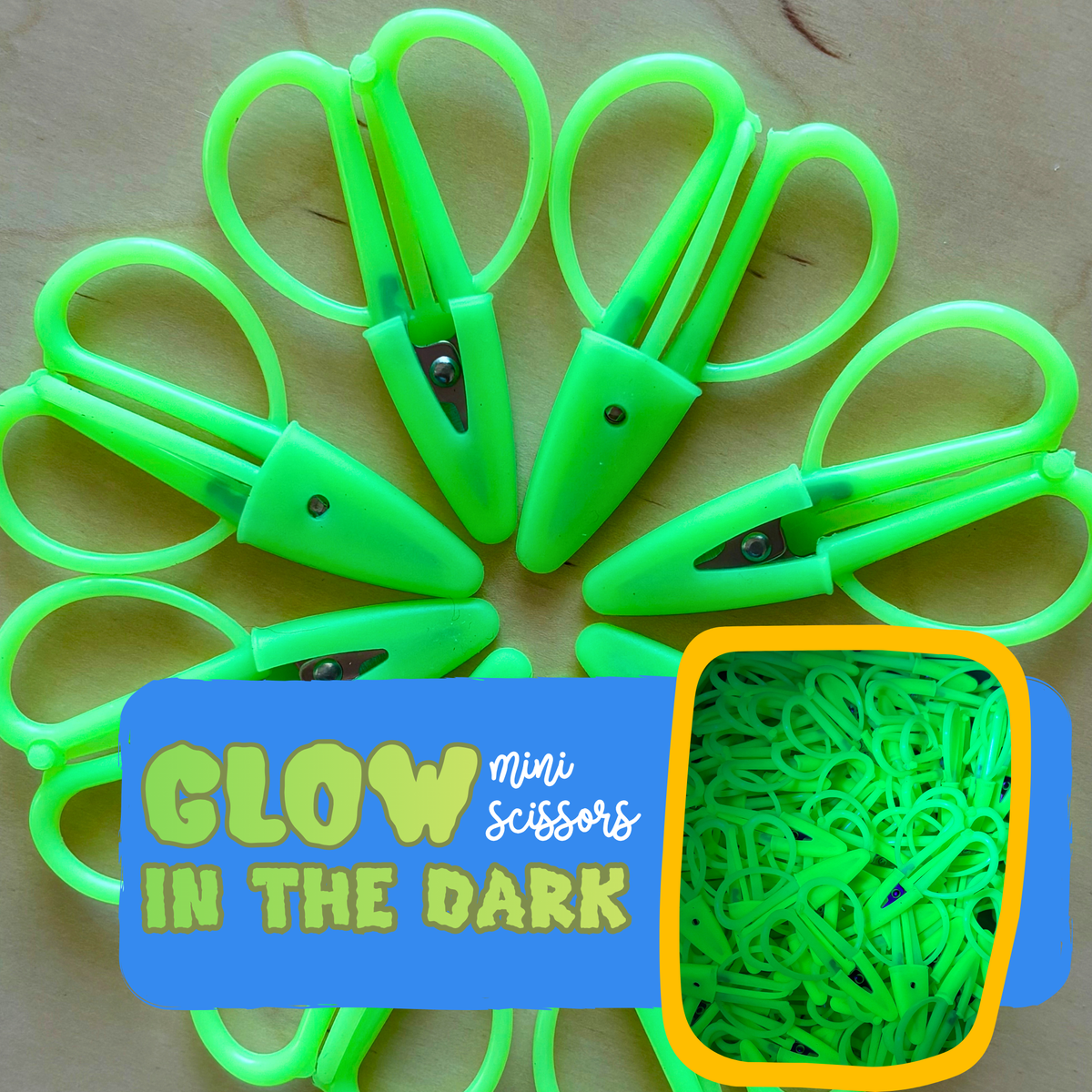 Mini Scissors - Pastel - for Knitting Crochet Sewing etc: Navy