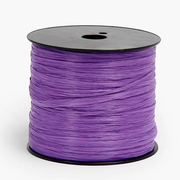Matte Raffia Ribbon: Red Matte / 1 Pack / 100 yards