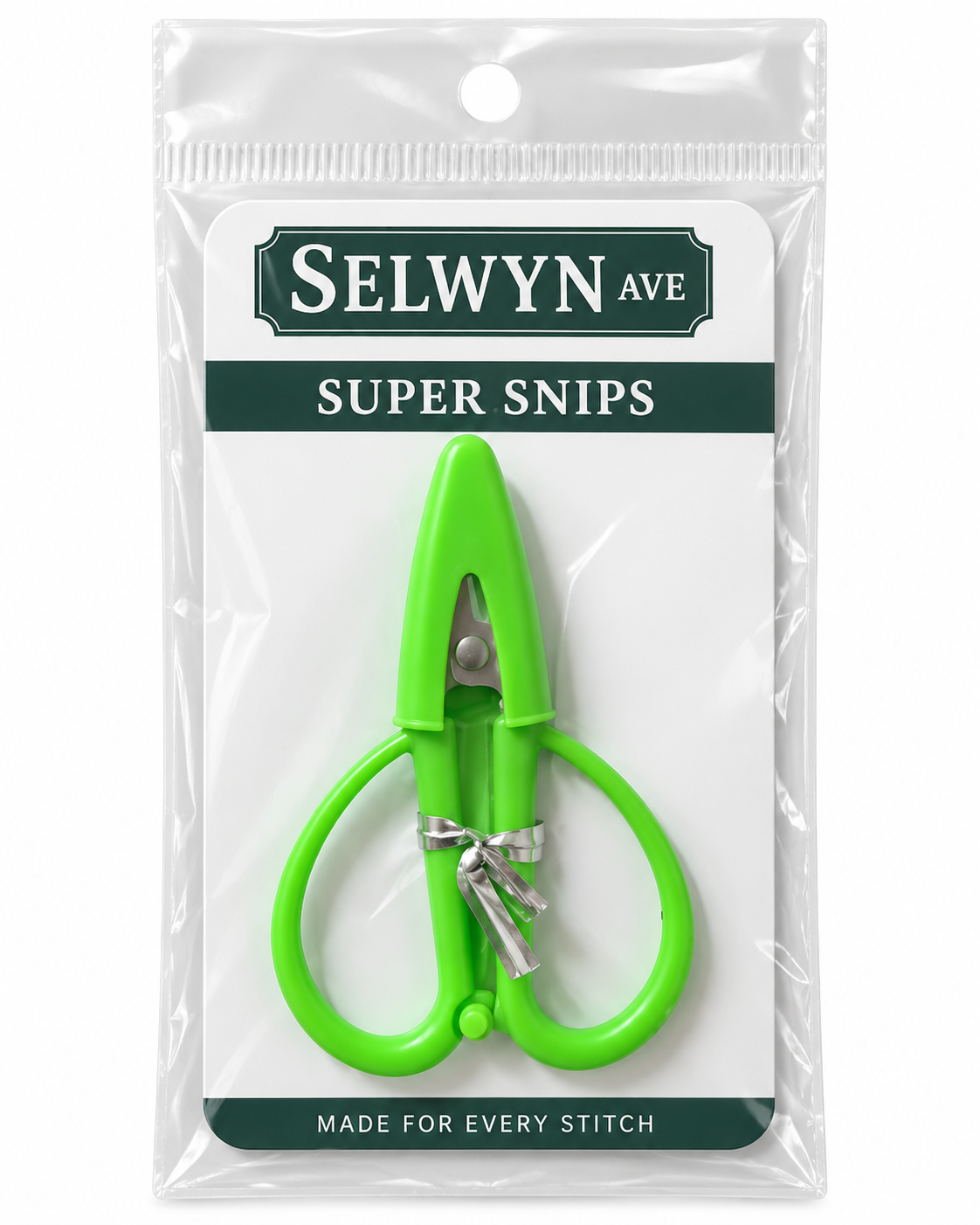 Super Snip Mini Thread Scissors with Silicone Sleeve: Clover
