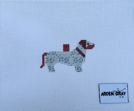 Gooch Dog Canvas - Gray