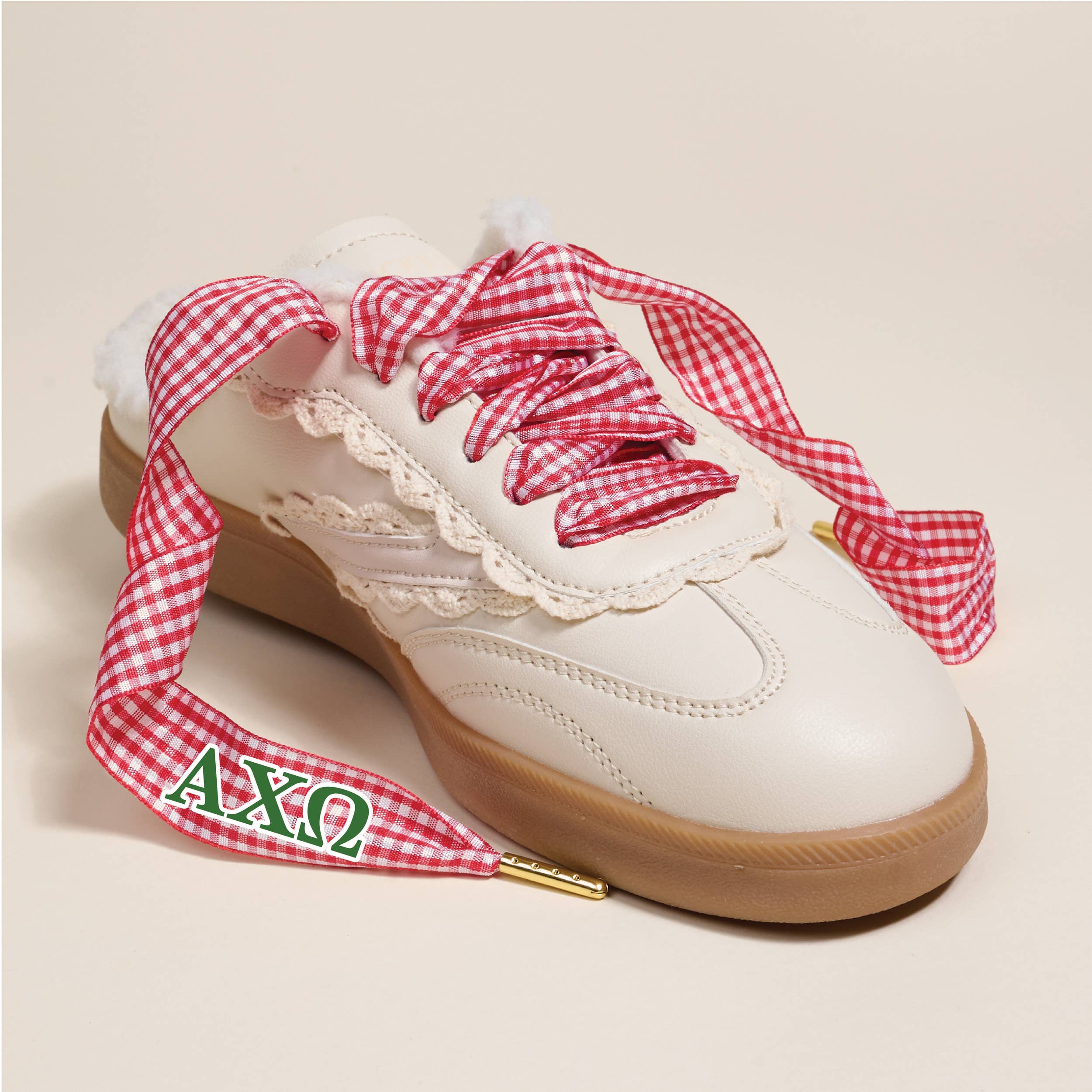 Sorority Step It Up Shoelaces: Kappa Kappa Gamma