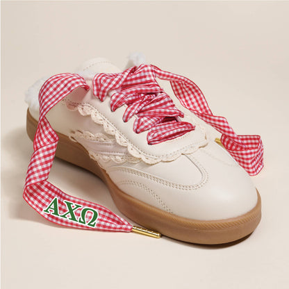 Sorority Step It Up Shoelaces: Gamma Phi Beta