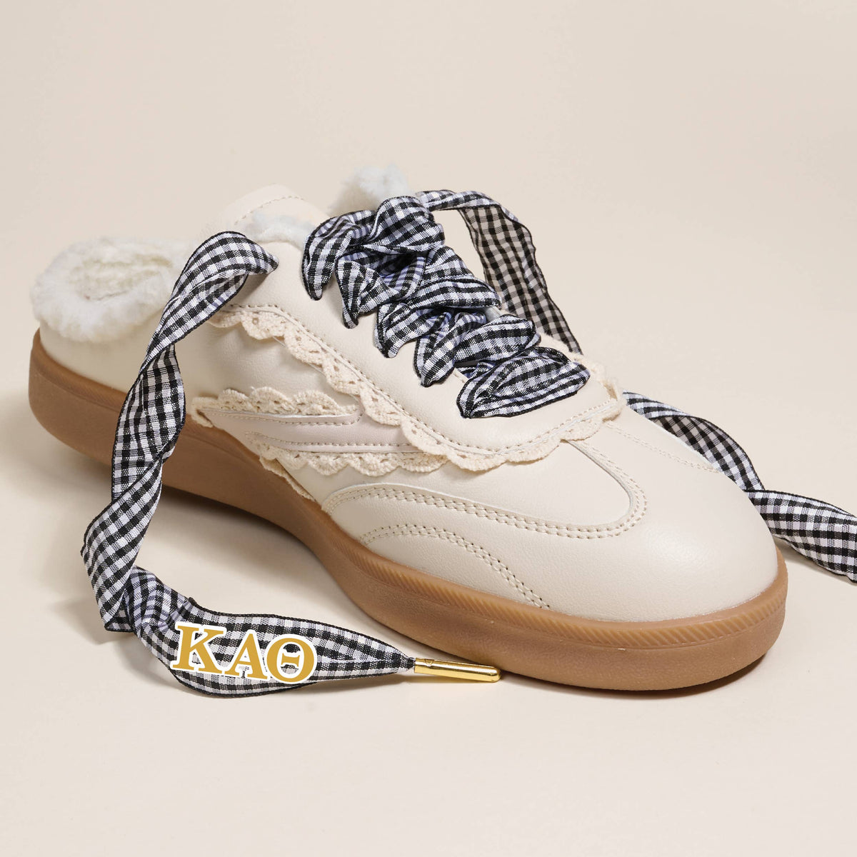 Sorority Step It Up Shoelaces: Zeta Tau Alpha
