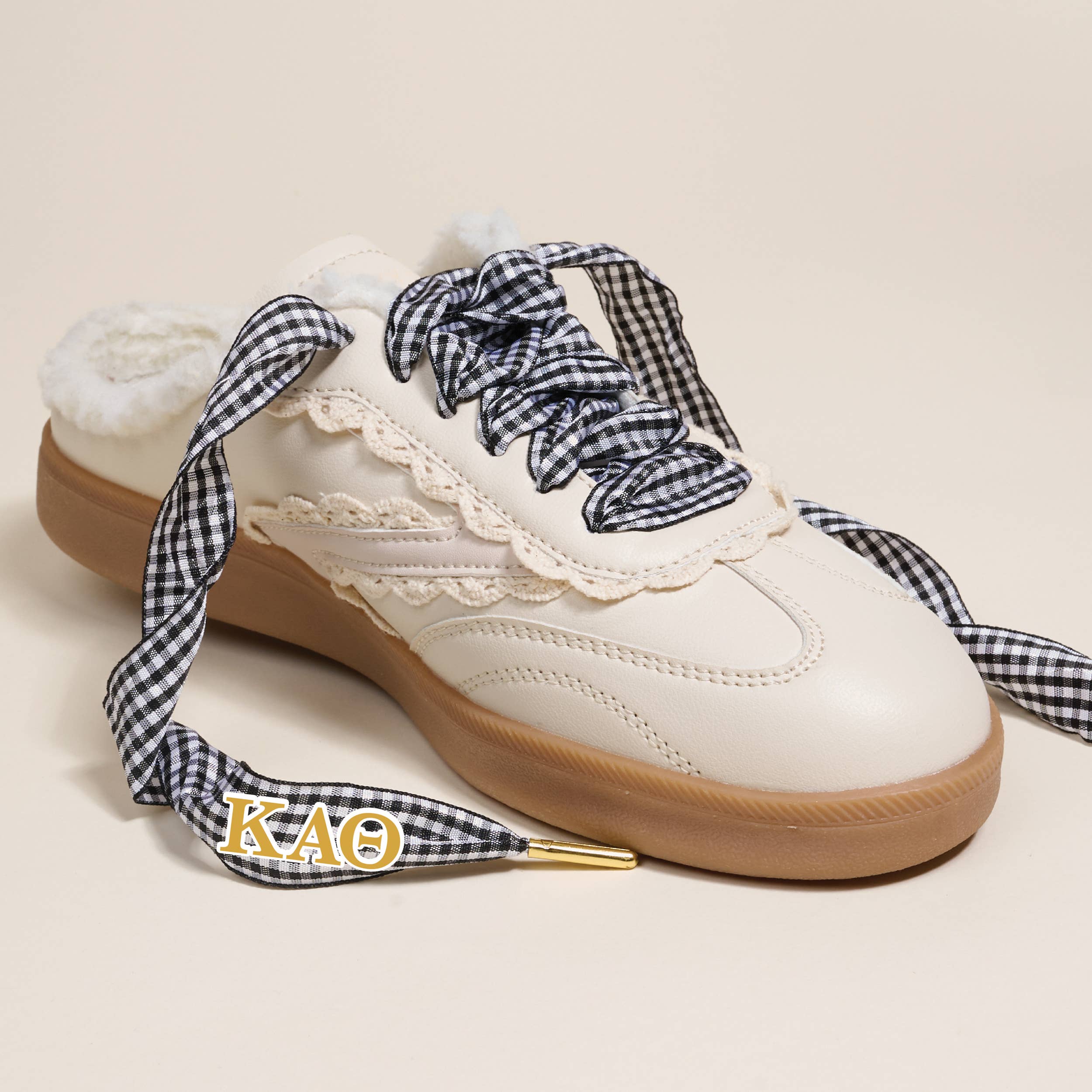 Sorority Step It Up Shoelaces: Delta Delta Delta