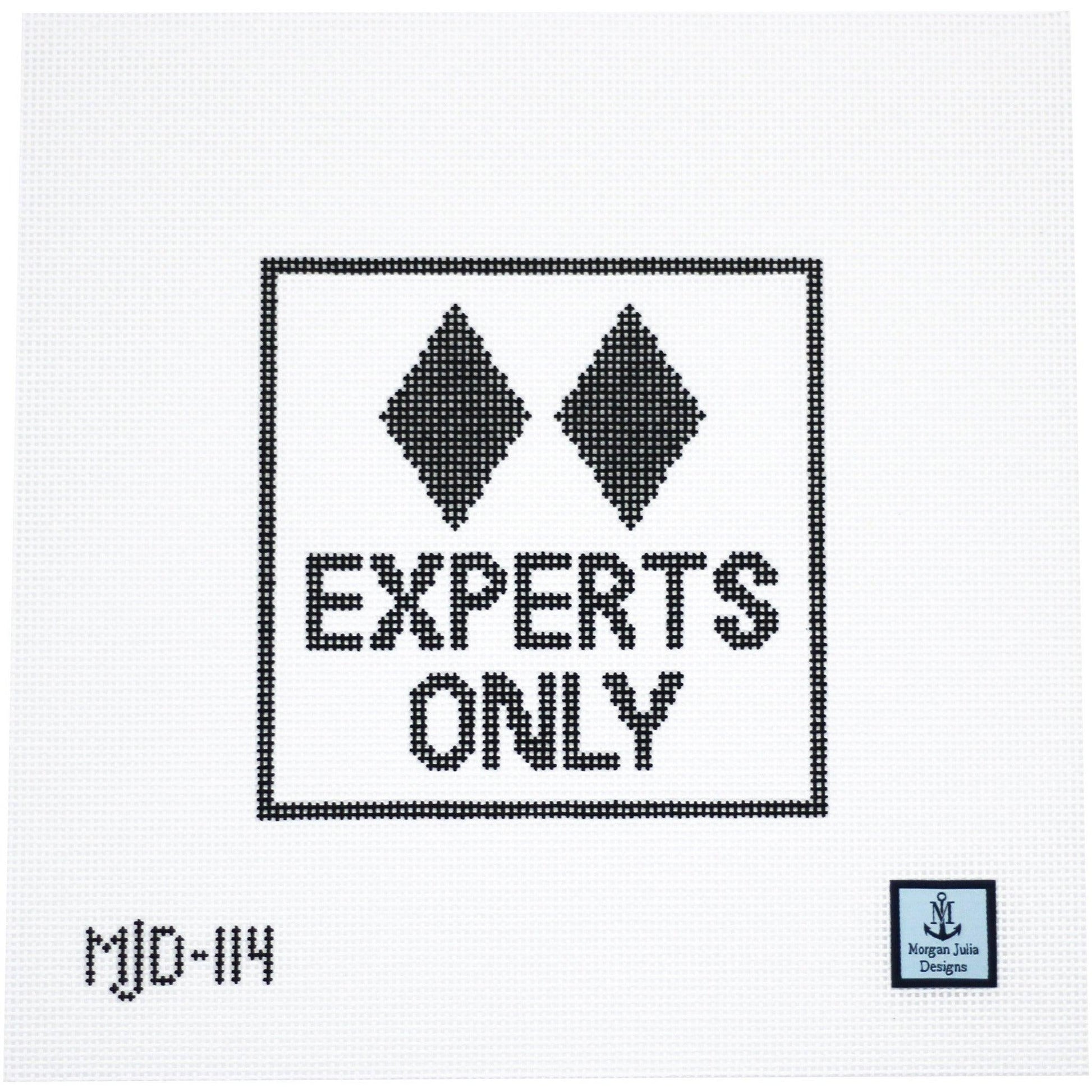Experts Only - Double Black Diamond Canvas