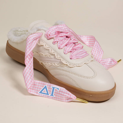Sorority Step It Up Shoelaces: Alpha Phi