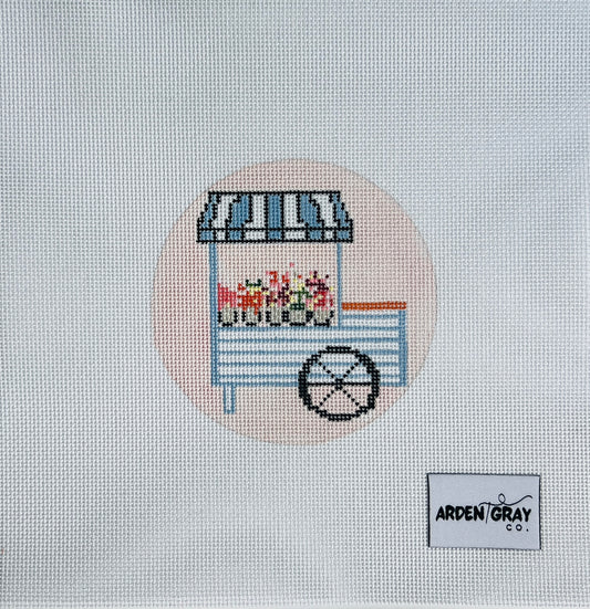 Flower Cart Canvas