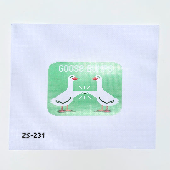 Goose Bumps Printed Canvas