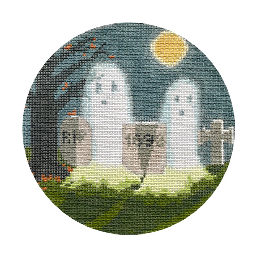 Graveyard Ornament Canvas