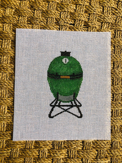 Green Egg Grill Canvas