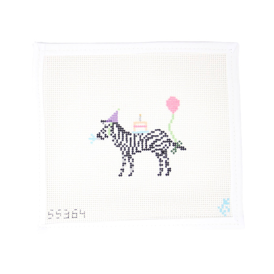 Party Animal Zebra 13 mesh Canvas