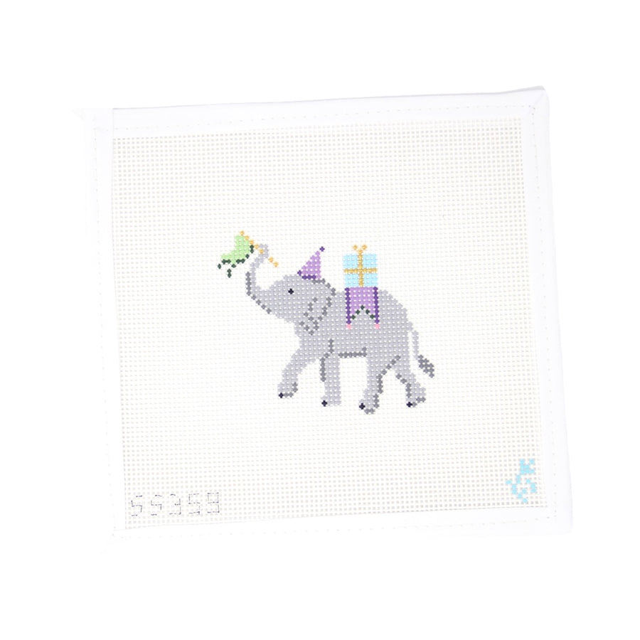 Party Animal Elephant 13 mesh Canvas