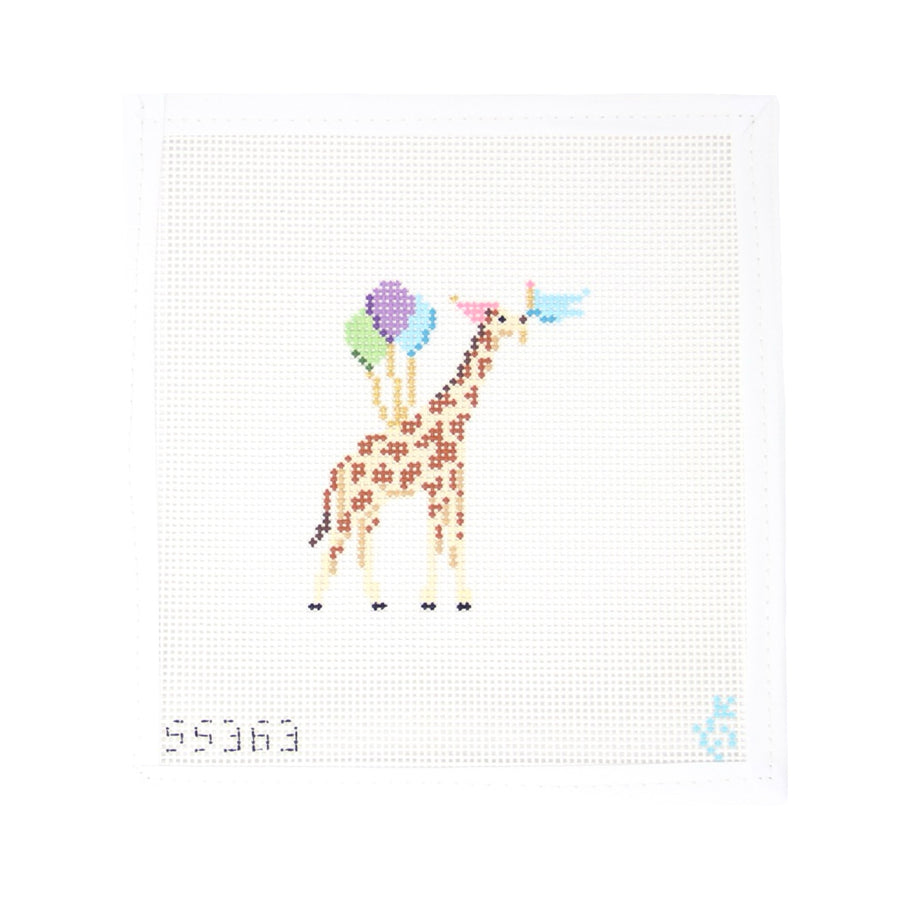 Party Animal Giraffe 13 mesh Canvas