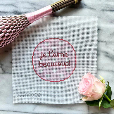 Je t'aime Beaucoup Canvas