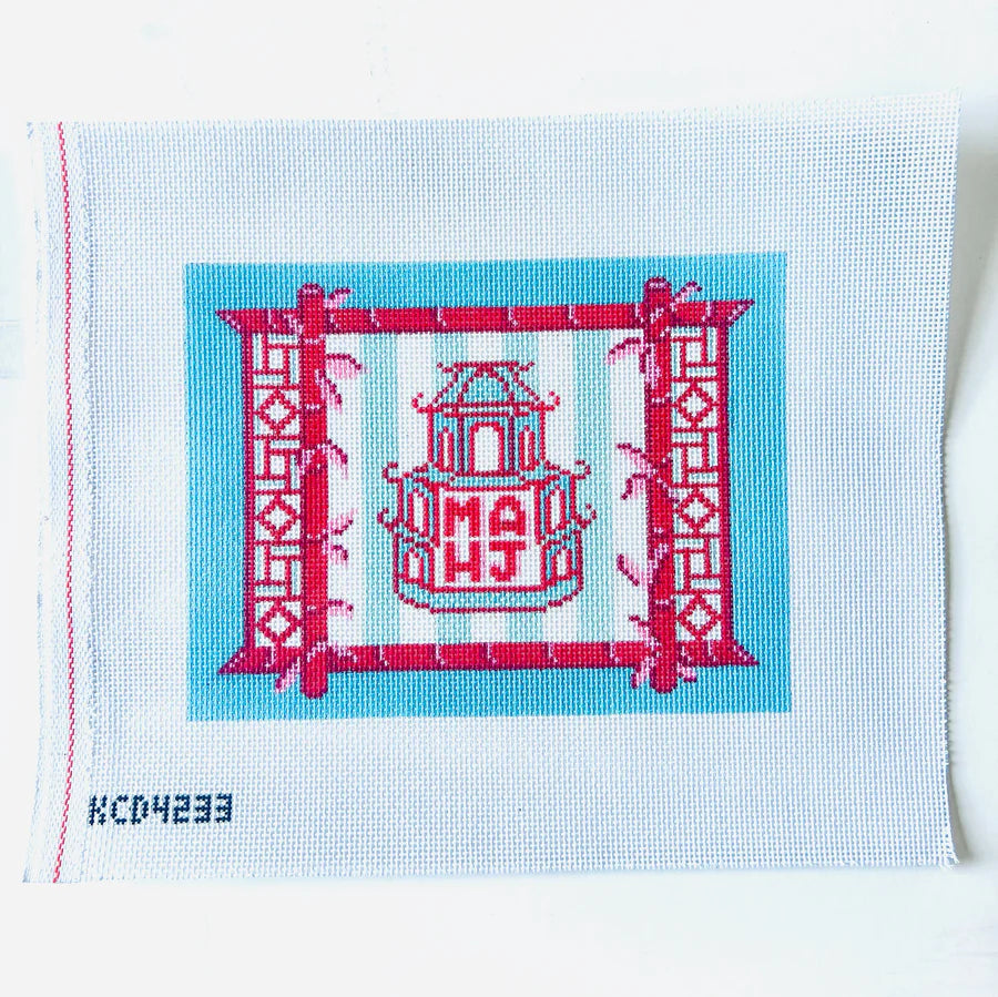 Mahj Pagoda Tile Bag Canvas