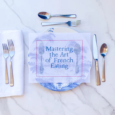 Mastering the Art of French Eating Canvas