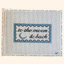 To The Moon And Back Canvas