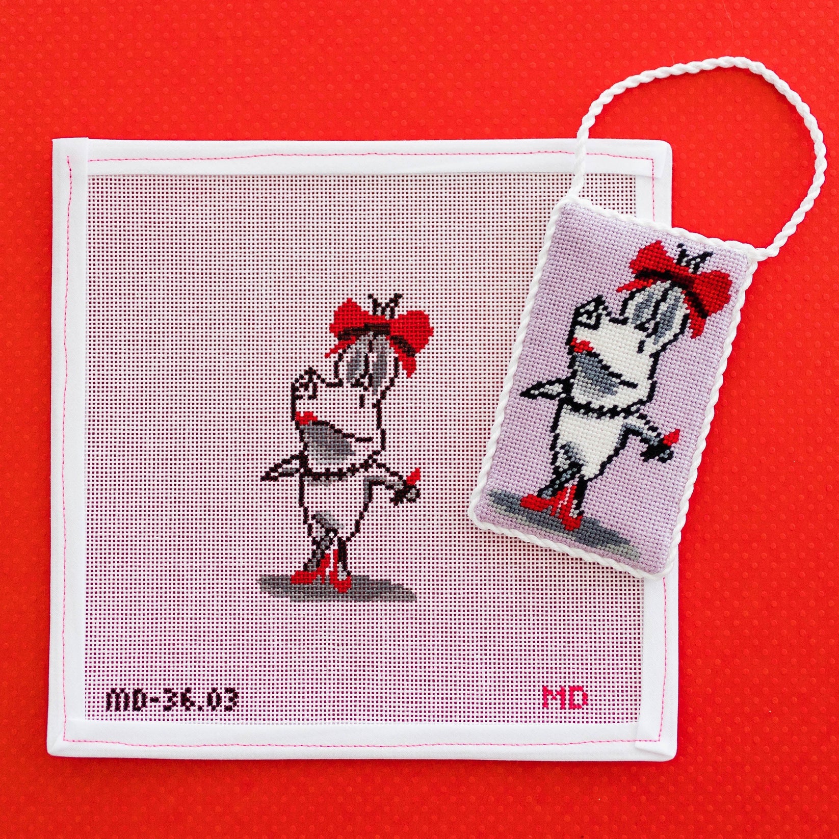 Lipstick on a Pig Canvas