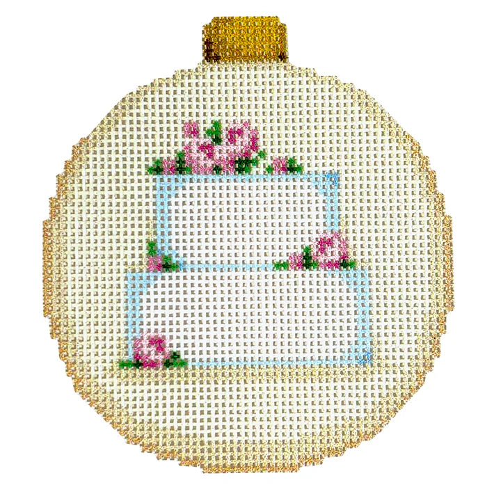 Wedding Cake Ornament Canvas