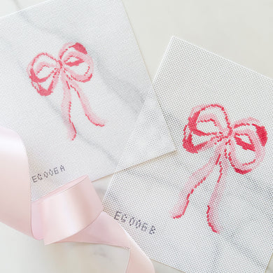 Pink Bow Canvas