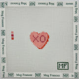 Pink Heart Mini Canvas