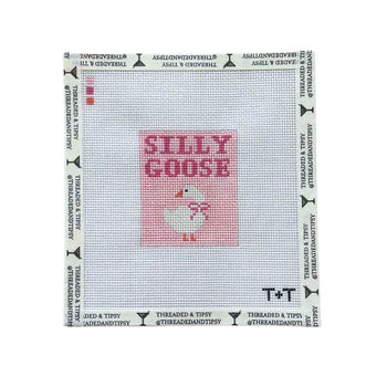 Silly Goose - Pink Canvas