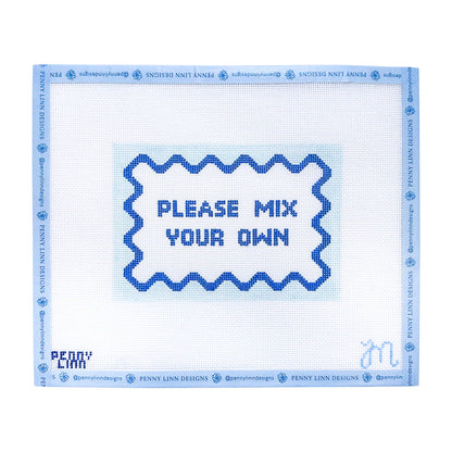 Please Mix Your Own Canvas