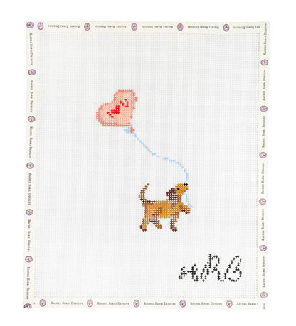 I Love You Puppy Canvas