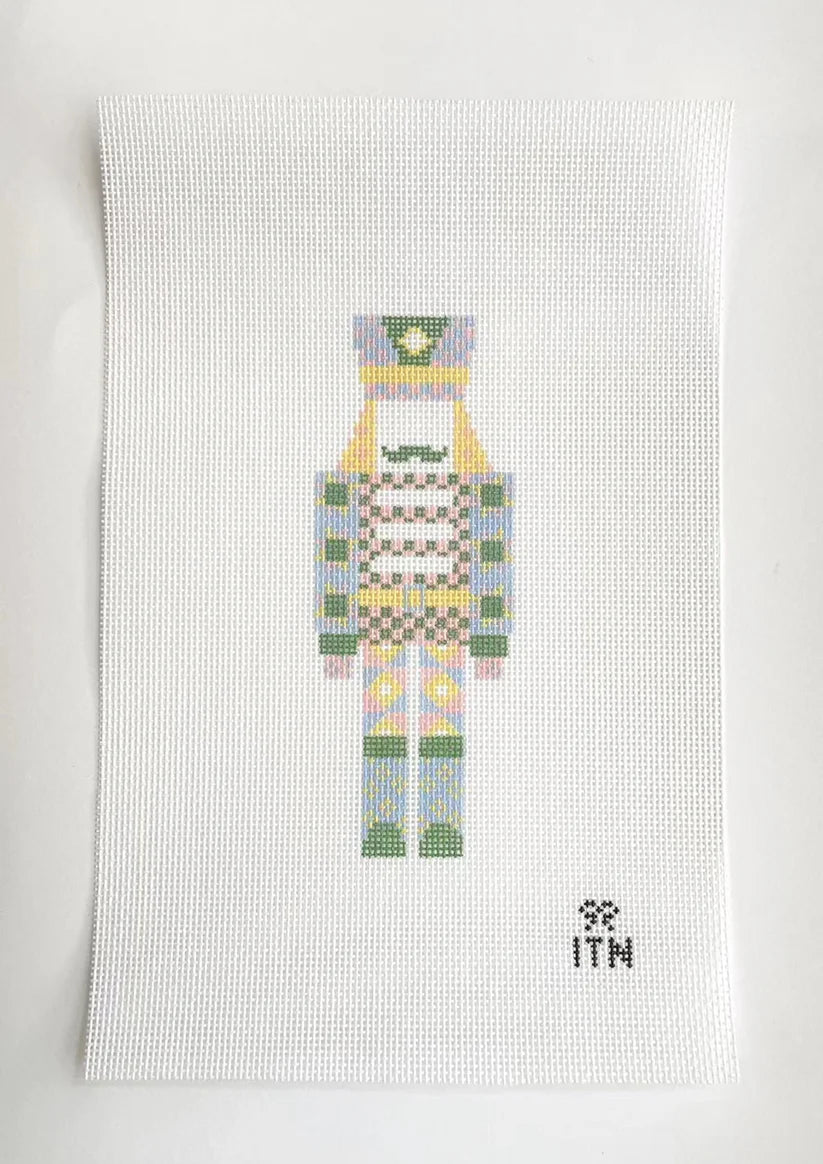 Quilted Nutcracker Canvas
