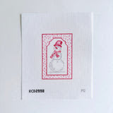 Snowman Ornament Canvas