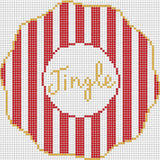 Holiday Stripes - Jingle Canvas