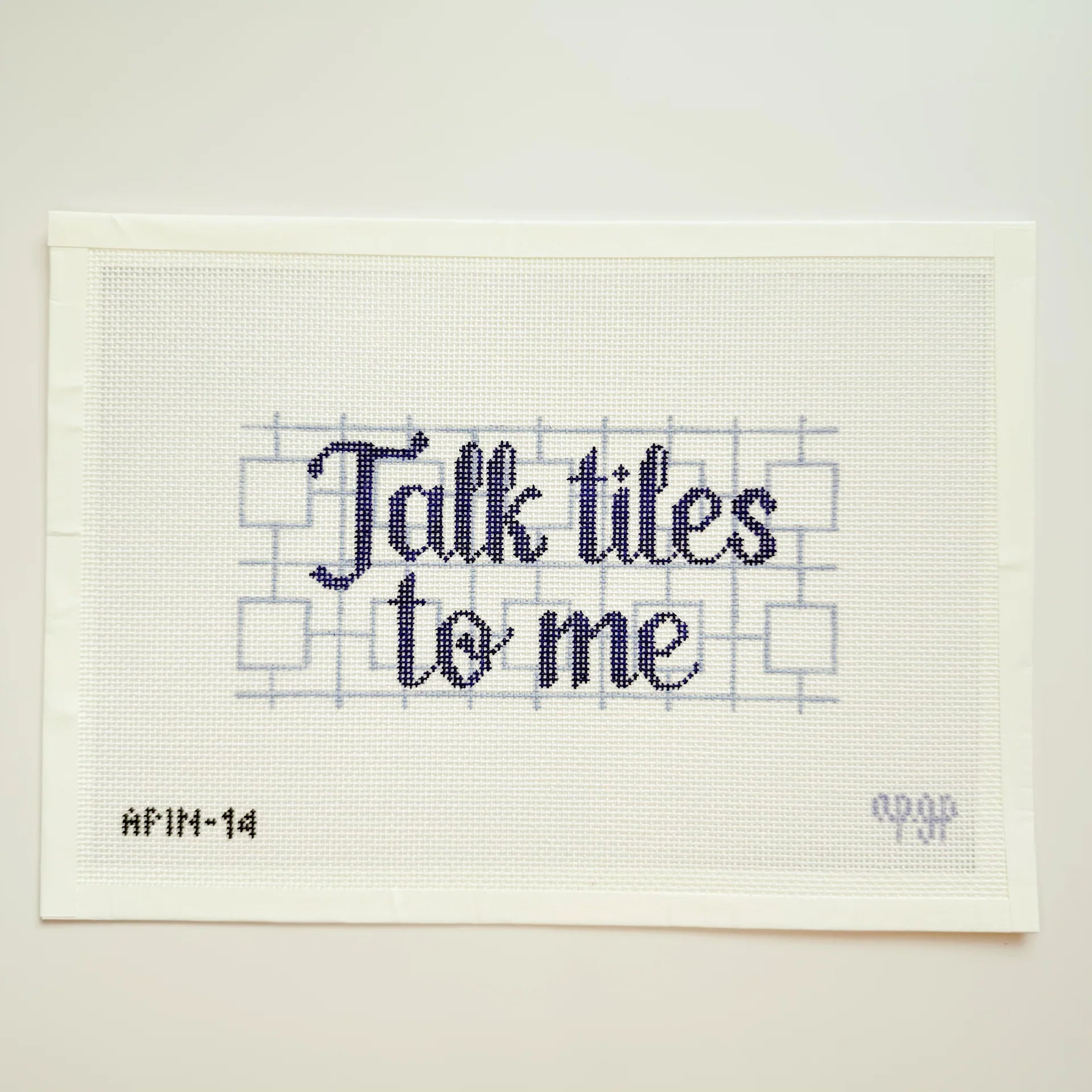 Talk Tiles To Me Canvas