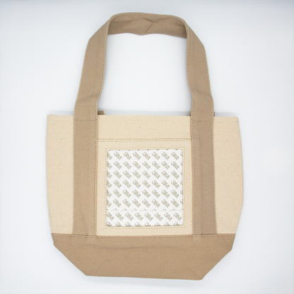 Small Tote Bag - Natural with 5" x 5" insert