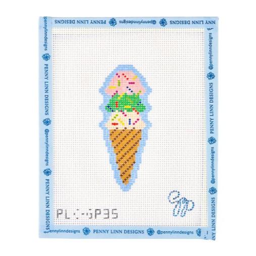 Three Scoops Canvas