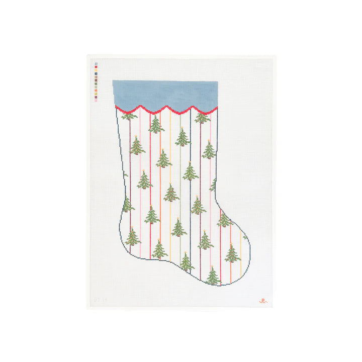 Tree Stocking Canvas 