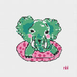 Vacation Elephant Canvas